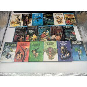 Vintage Hardy Boys Mystery Stories Lot 17 Books #34-44 48-53 Dixon Hardcovers